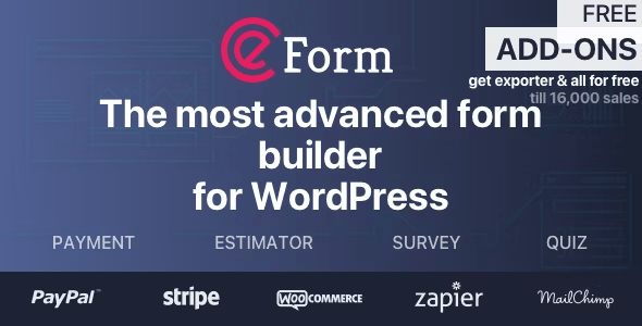 2. eForm - WordPress Form Builder